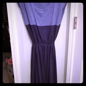 Blue Two-tone Gap Dress